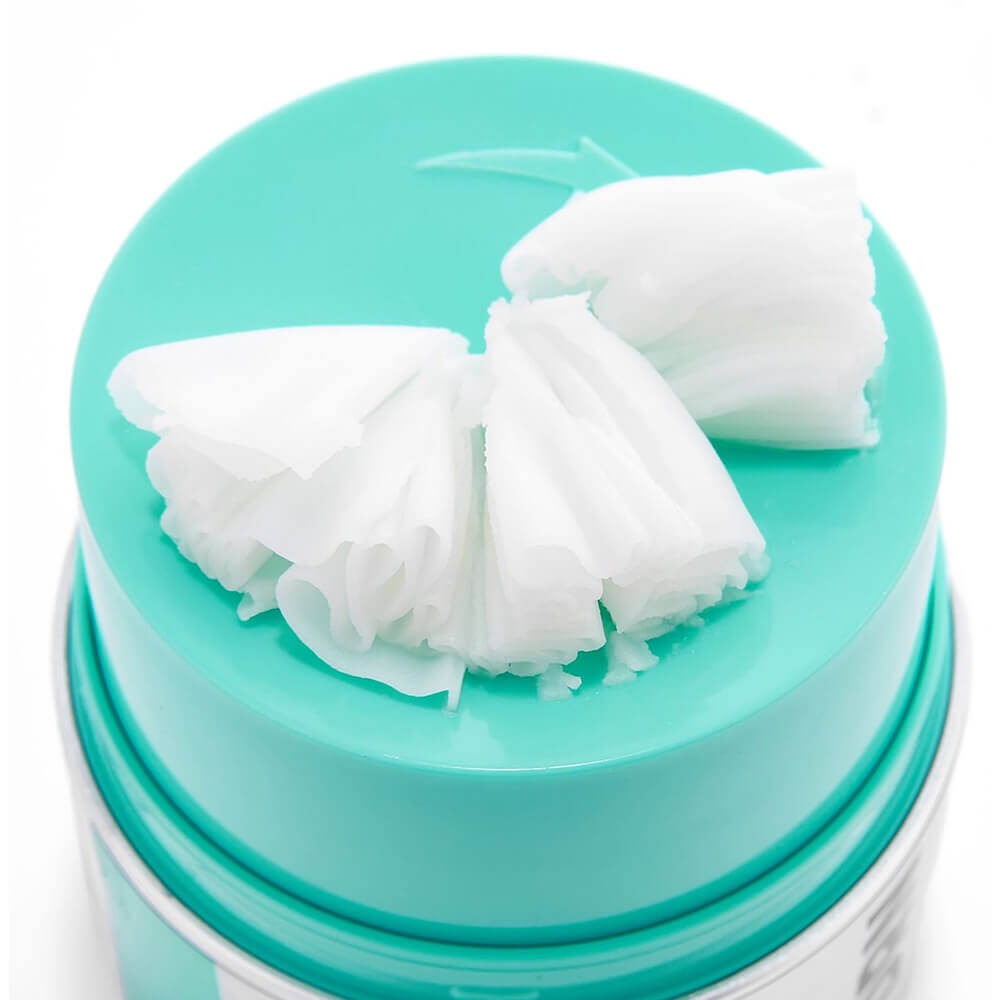 VT COSMETICS PDRN Grinding Cleansing Balm 50ml de VT COSMETICS, baume nettoyant sur couvercle turquoise, texture crème blanche.