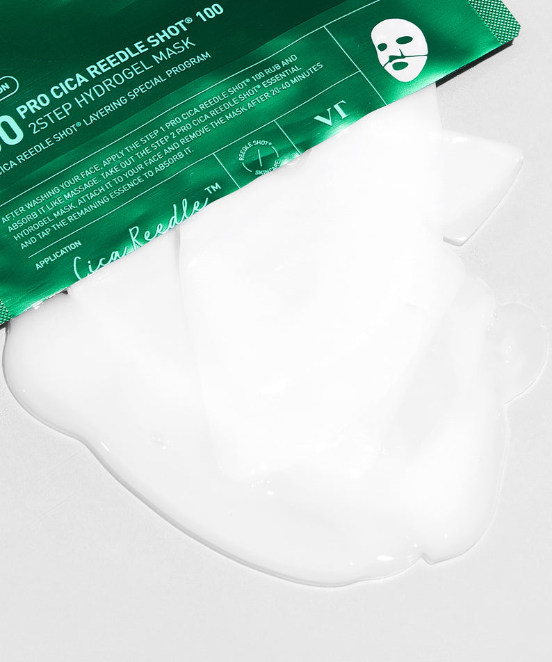 VT COSMETIC  Pro Cica Riddle shot 100 2-Step Hydrogel Mask (4-pack)