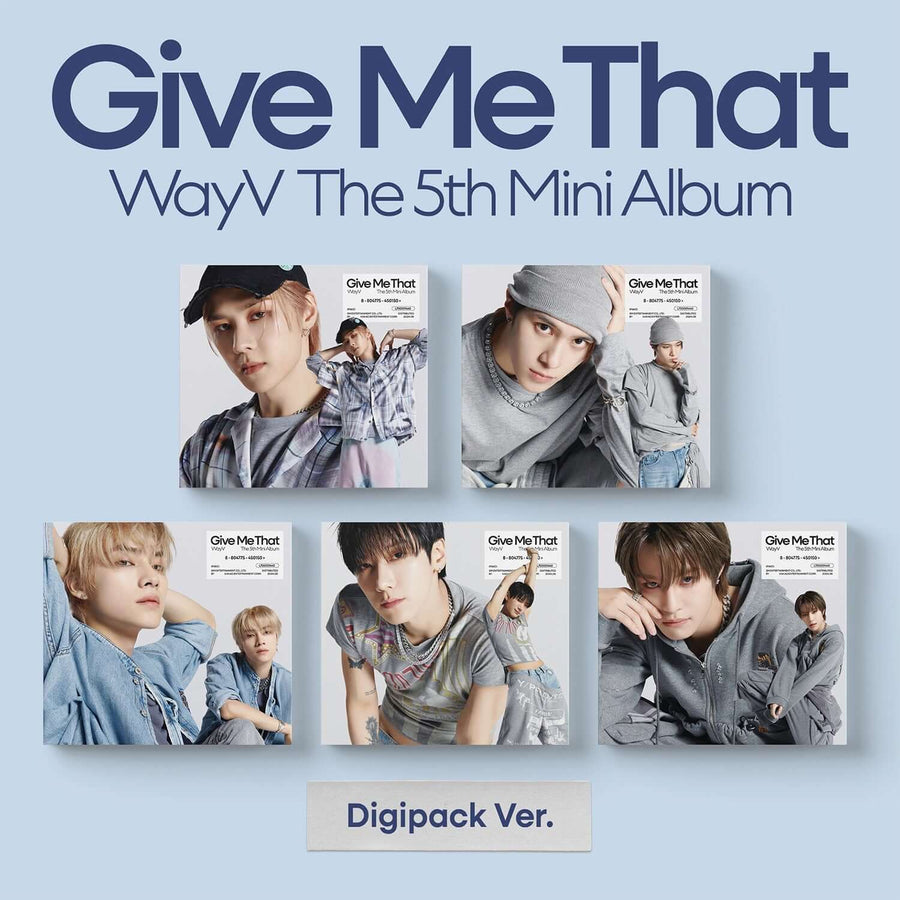 WAYV - 5th Album [Give Me That] (Digipack Ver.) (Random) - Album Kpop