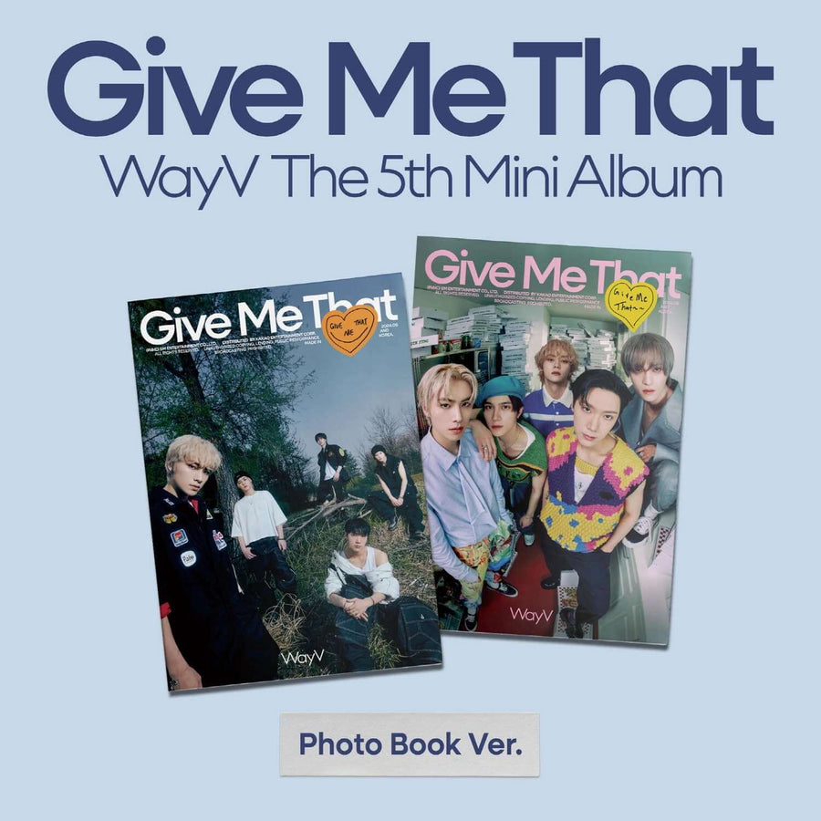 WAYV - 5th Album [Give Me That] (Photobook Ver.) (Random) - Album Kpop