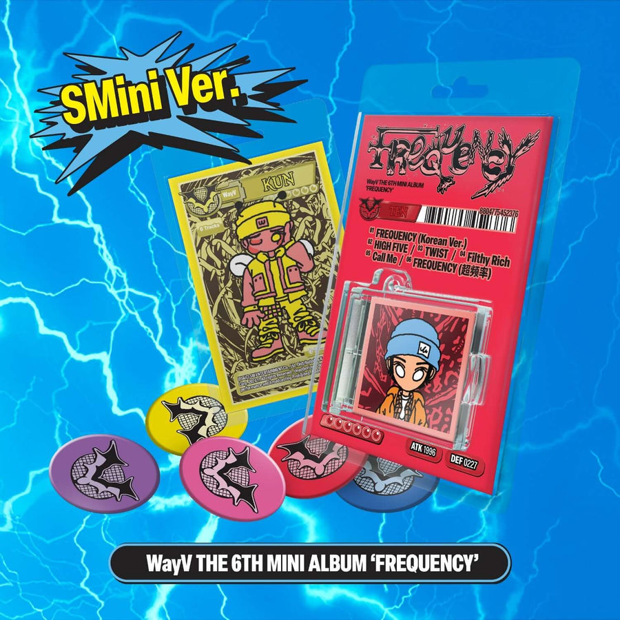 WAYV - 6th Album [FREQUENCY] (SMini Ver.) (Random 1 of 5) - Album Kpop