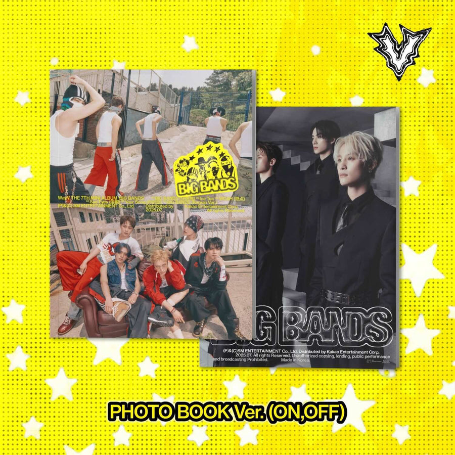 WAYV - 7th Album [BIG BANDS] (PHOTO BOOK Ver.) (Random 1 of 2) - Album Kpop