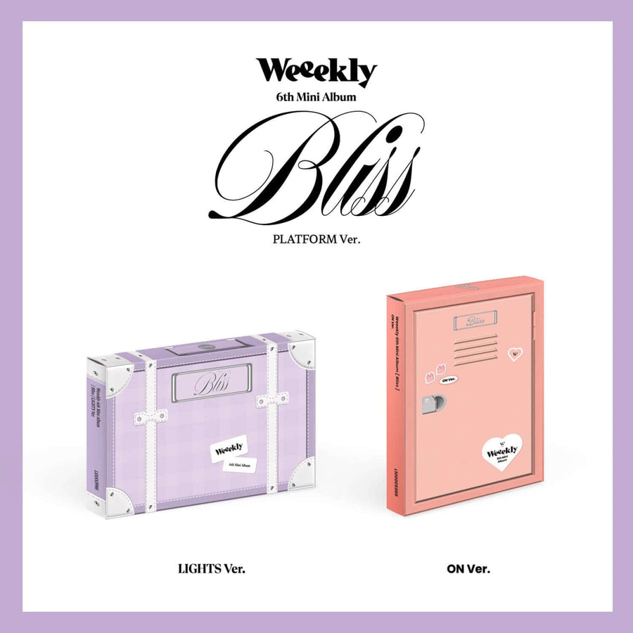 WEEEKLY - 6th Mini Album [Bliss] (Platform Ver.) (Random) - Album Kpop