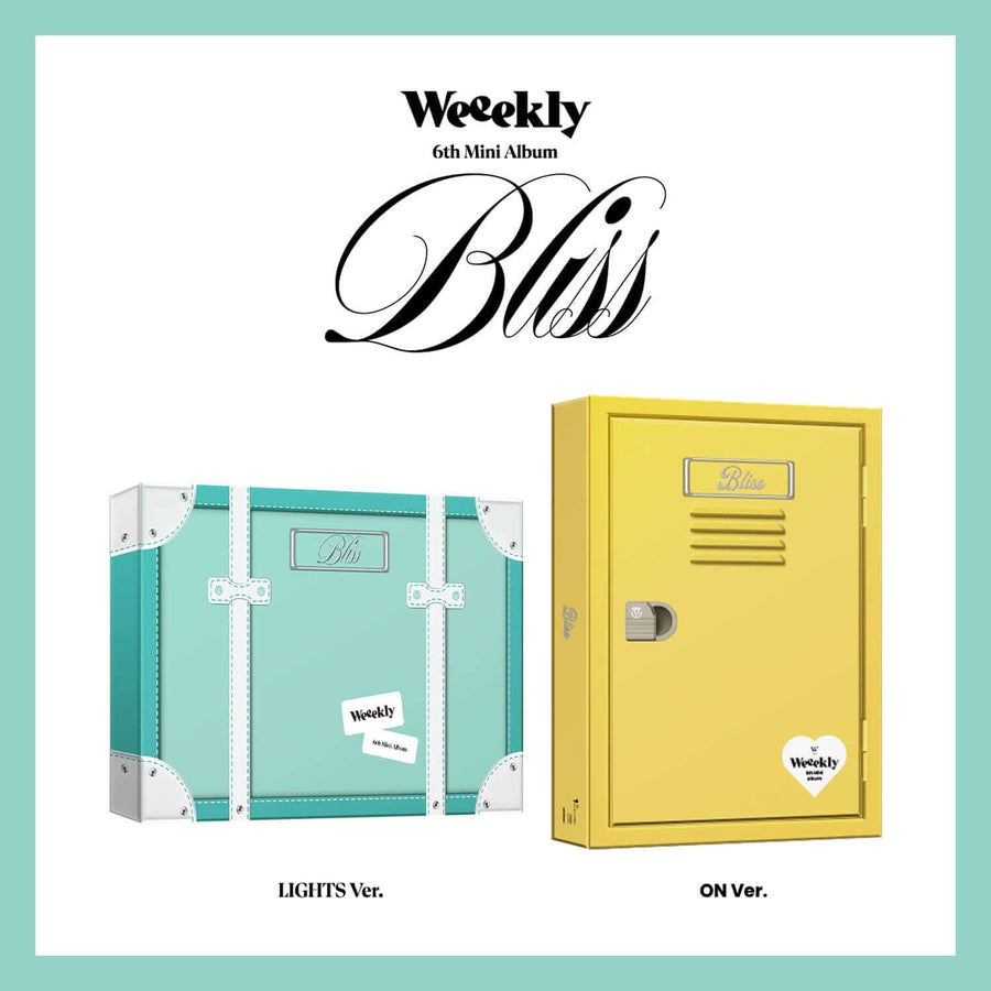 WEEEKLY - 6th Mini Album [Bliss] (Set) - Album Kpop