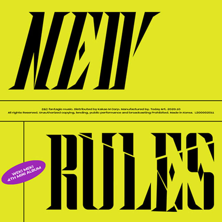 WEKI MEKI - [NEW RULES] (TAKE VER.) - Album Kpop