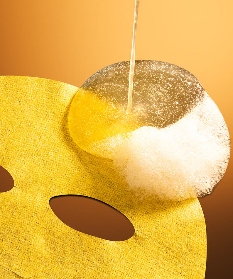 WELLAGE  Hyper Toning Vita C Bubble Mask 25gx5 sheets