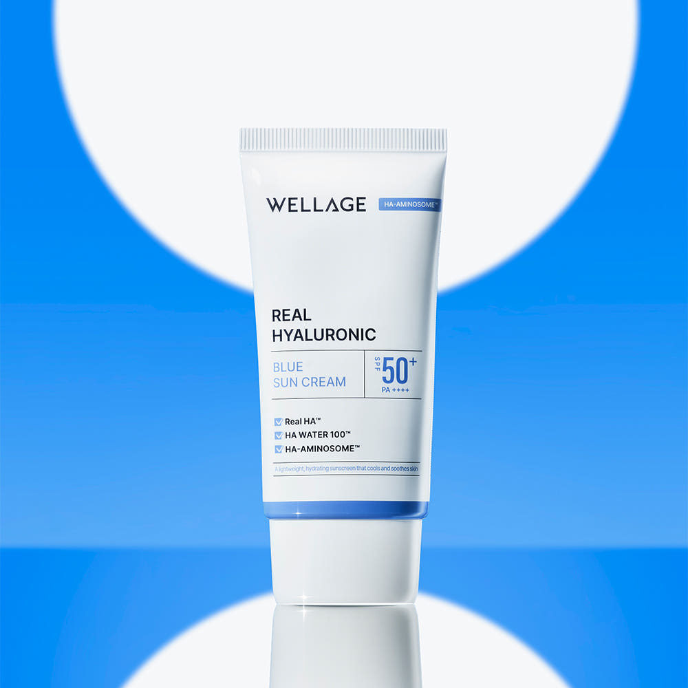 WELLAGE  Real Hyaluronic Blue Sunscreen 50ml