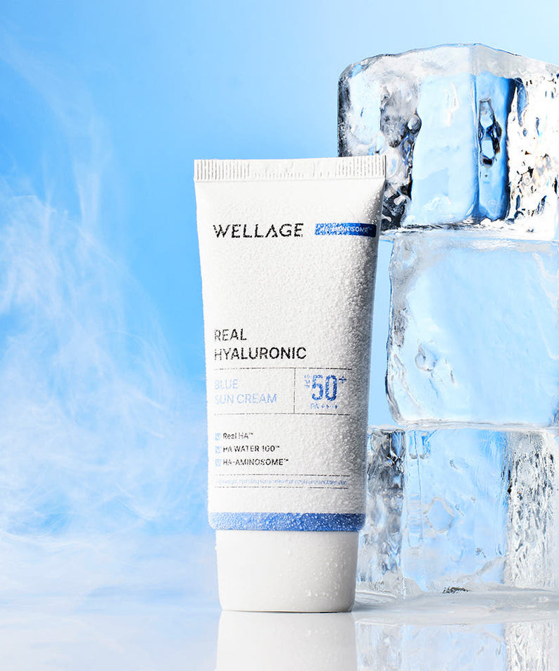 WELLAGE  Real Hyaluronic Blue Sunscreen 50ml