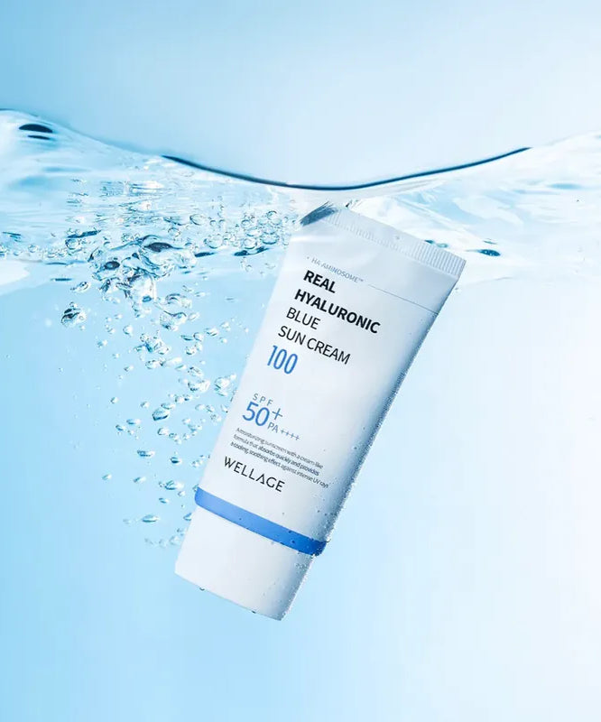 WELLAGE  Real Hyaluronic Blue Sunscreen 50ml