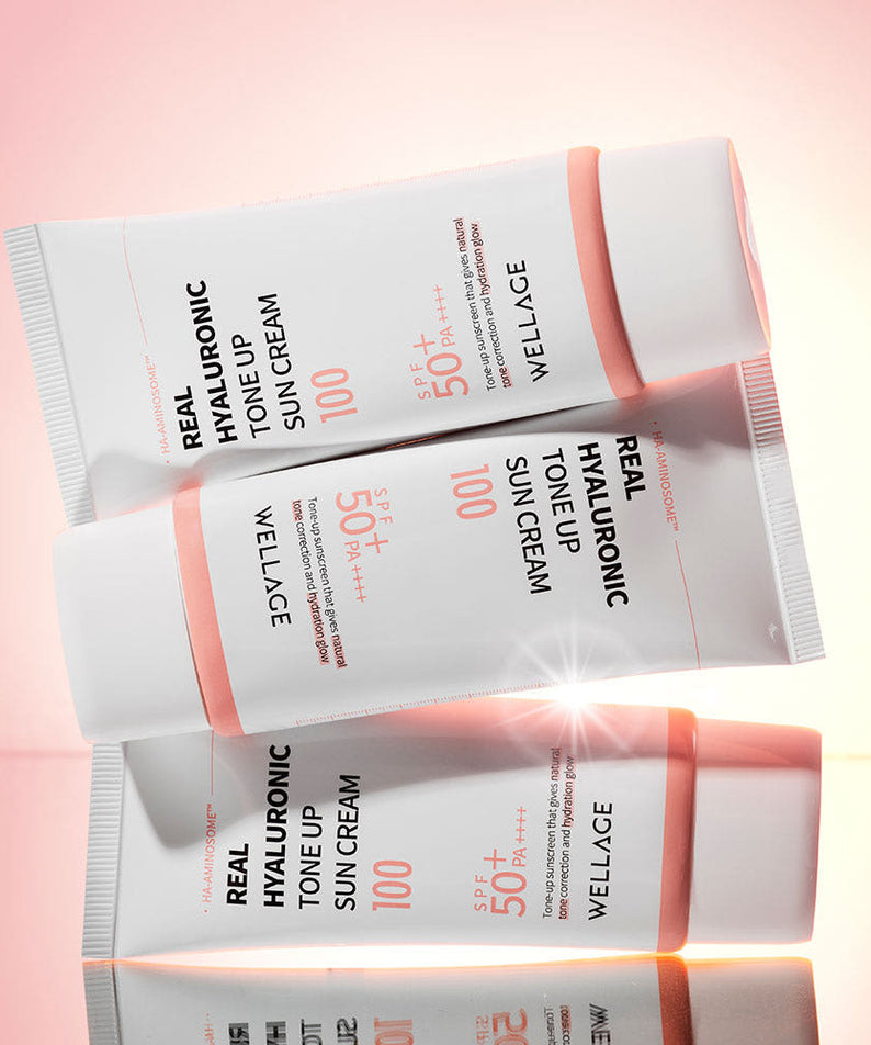 WELLAGE  Real Hyaluronic Tone-Up Sunscreen 50ml