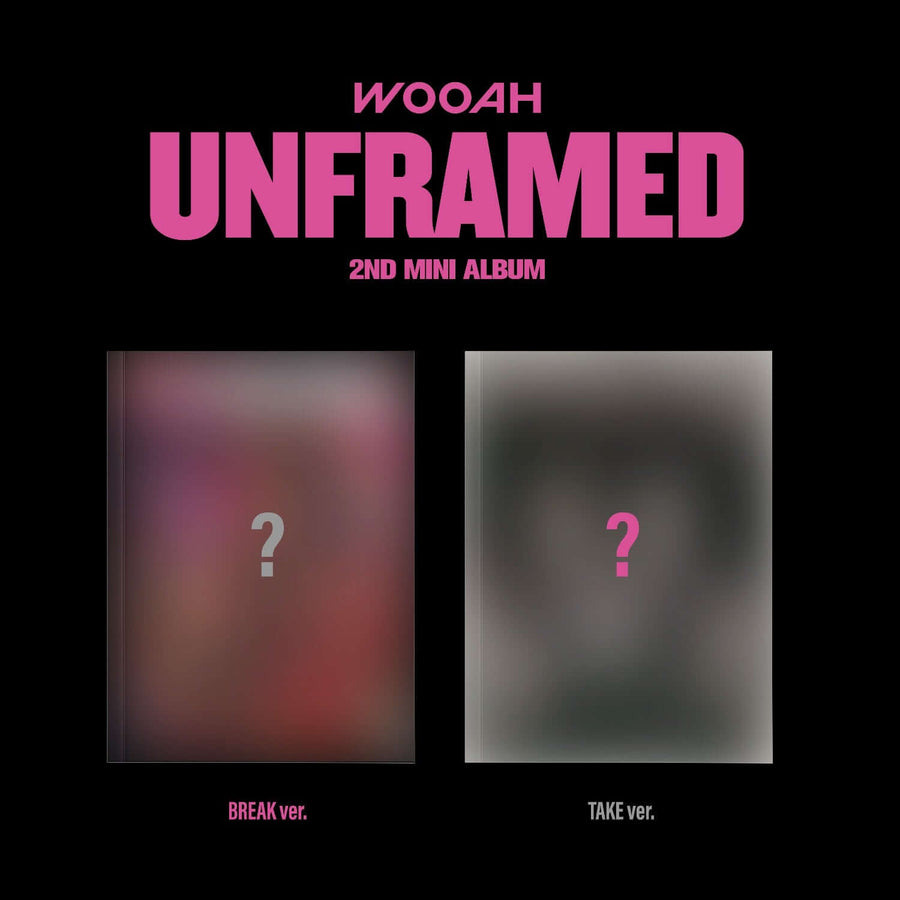 WOOAH - [UNFRAMED] (BREAK ver. / TAKE ver.) (Set) - Album Kpop
