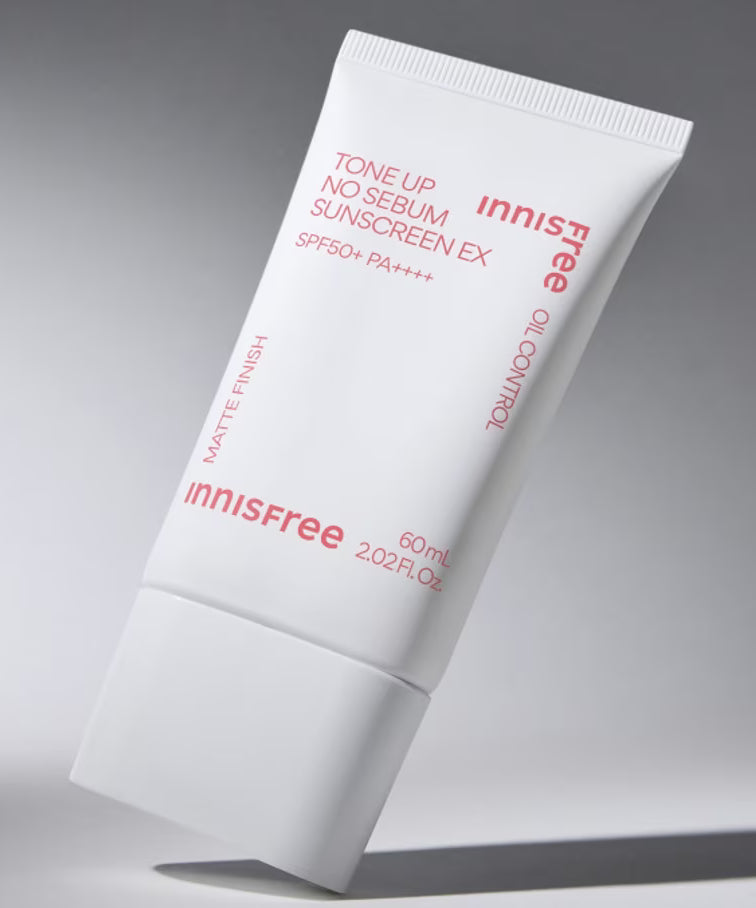 INNISFREE Tone Up No Sebum Sunscreen EX SPF 50+ PA++++ 60ml