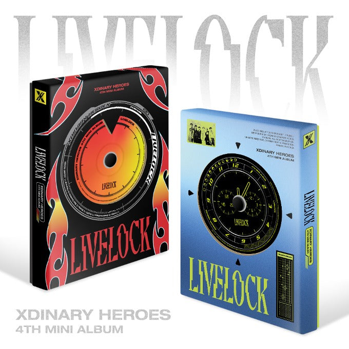 XDINARY HEROES 4th Mini Album Livelock (Random Ver.)