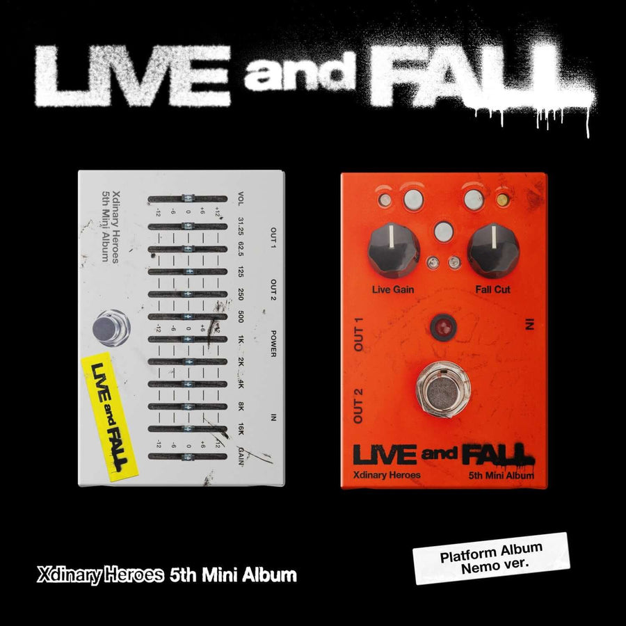 XDINARY HEROES - 5th Album [LIVE and FALL] (Platform Album Nemo ver.) (Set of 2) - Album Kpop