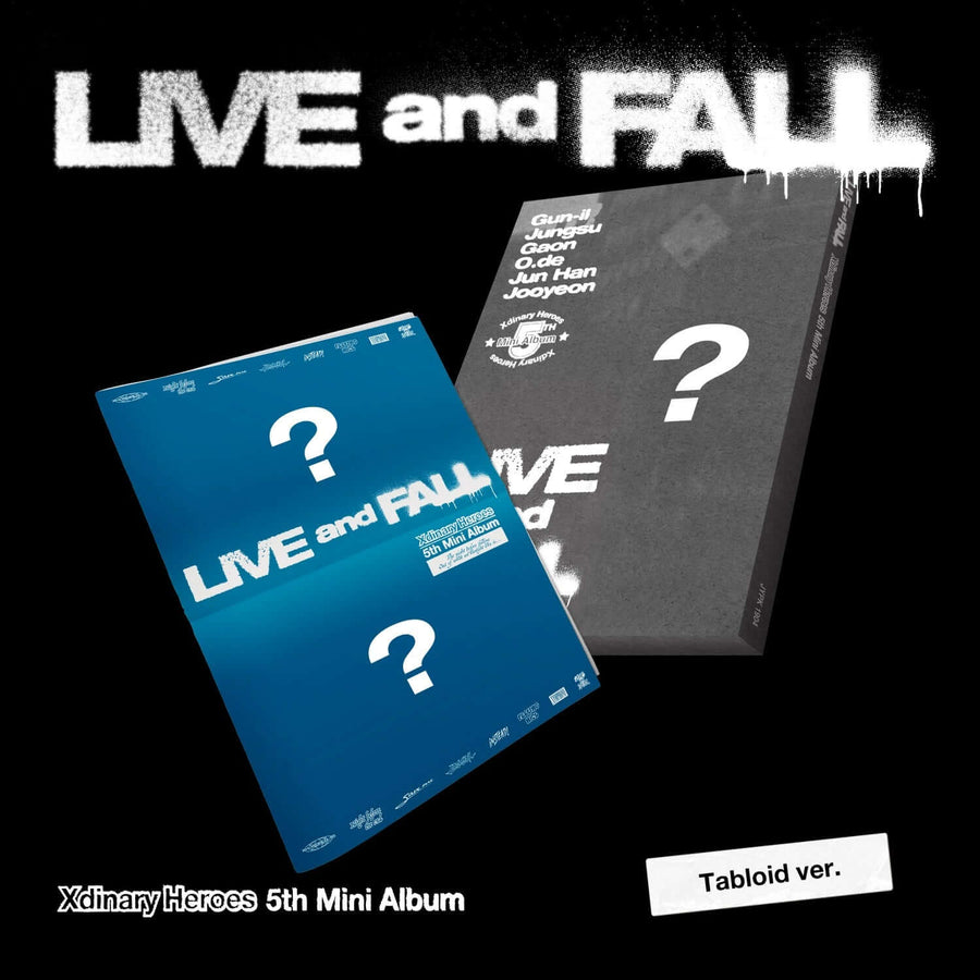 XDINARY HEROES - 5th Album [LIVE and FALL] (Tabloid ver.) - Album Kpop
