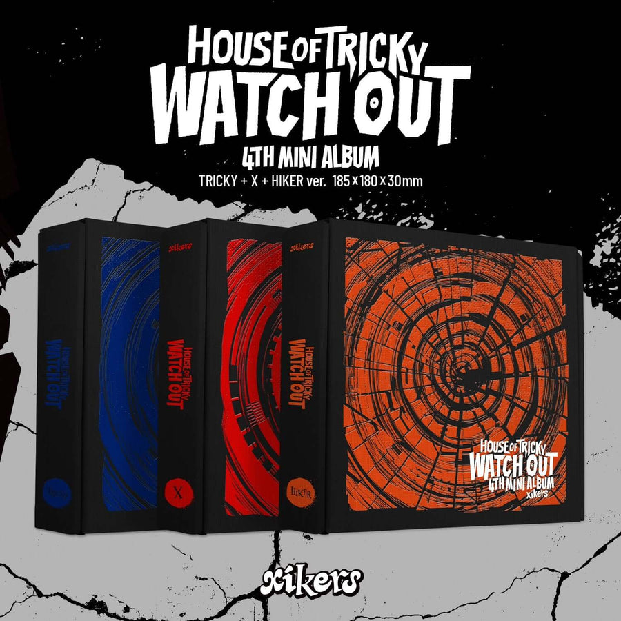 XIKERS - 4TH MINI ALBUM [HOUSE OF TRICKY : WATCH OUT] (Set of 3) - Album Kpop