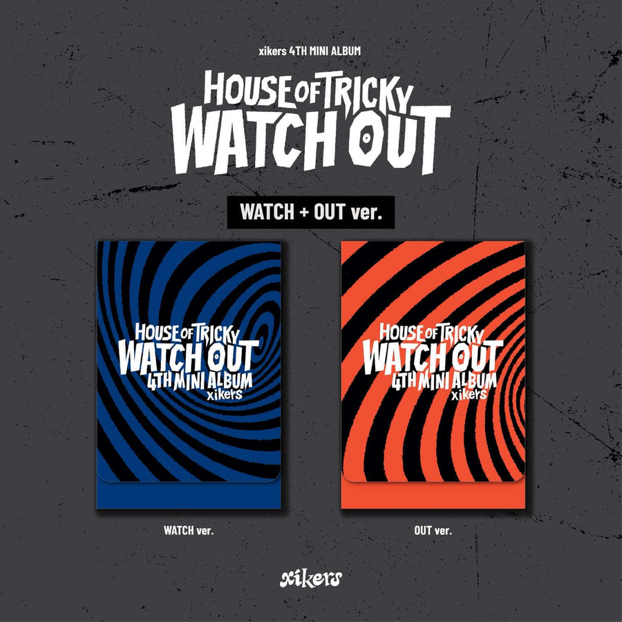 XIKERS - 4TH MINI ALBUM [HOUSE OF TRICKY : WATCH OUT] (WATCH ver. + OUT ver.) PLVE ver. (Set of 2) - Album Kpop