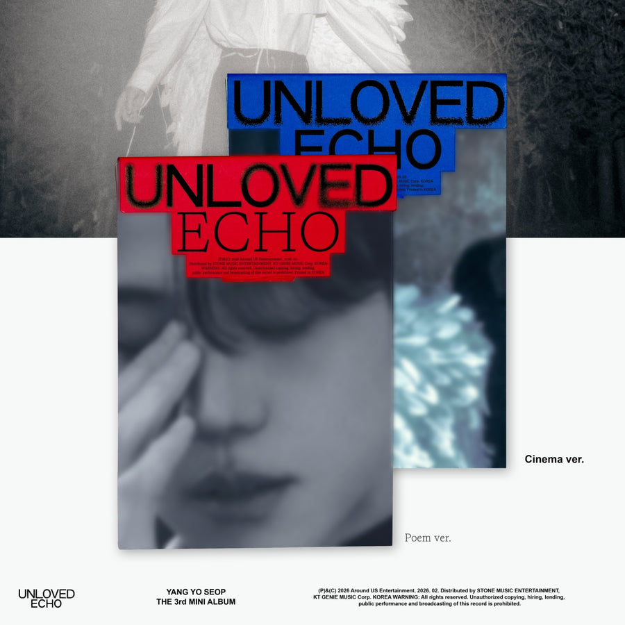 YANG YOSEOP - [Unloved Echo] (Poem ver. / Cinema ver.) (Random 1 of 2) - Album Kpop