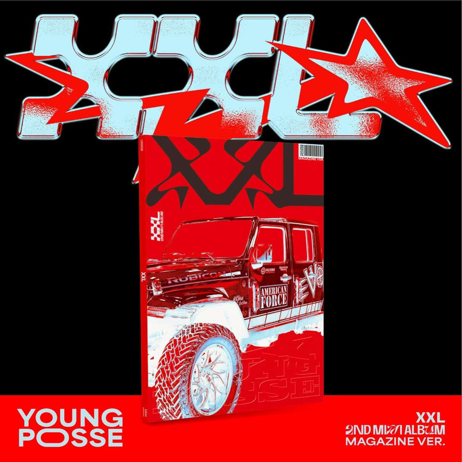 YOUNG POSSE - EP [XXL] (Magazine Ver.) - Album Kpop