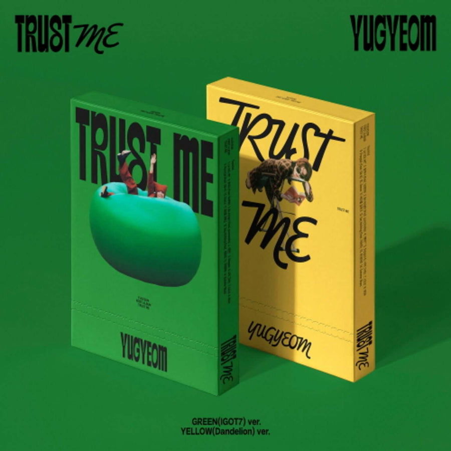 YUGYEOM - [TRUST ME] (GREEN(IGOT7) Ver. / YELLOW(Dandelion) Ver.) (Random 1 of 2) - Album Kpop