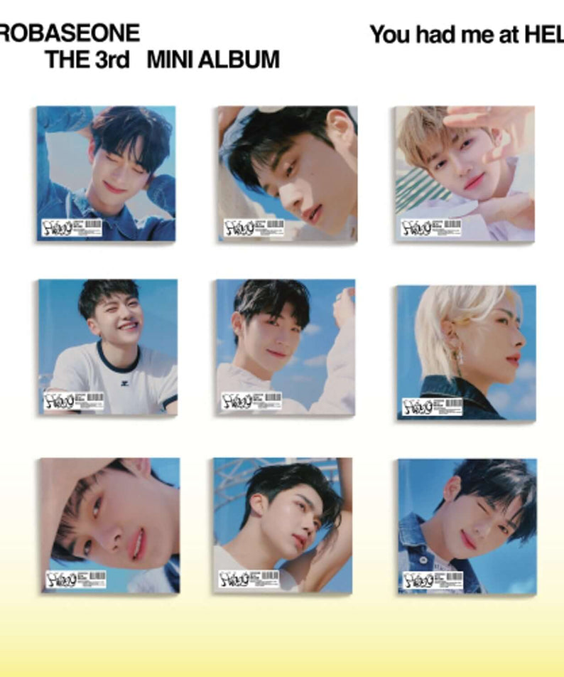 ZEROBASEONE - 3rd Album [You had me at HELLO] (Digipack ver.) (Random) - Album Kpop : photos du digipack aléatoire