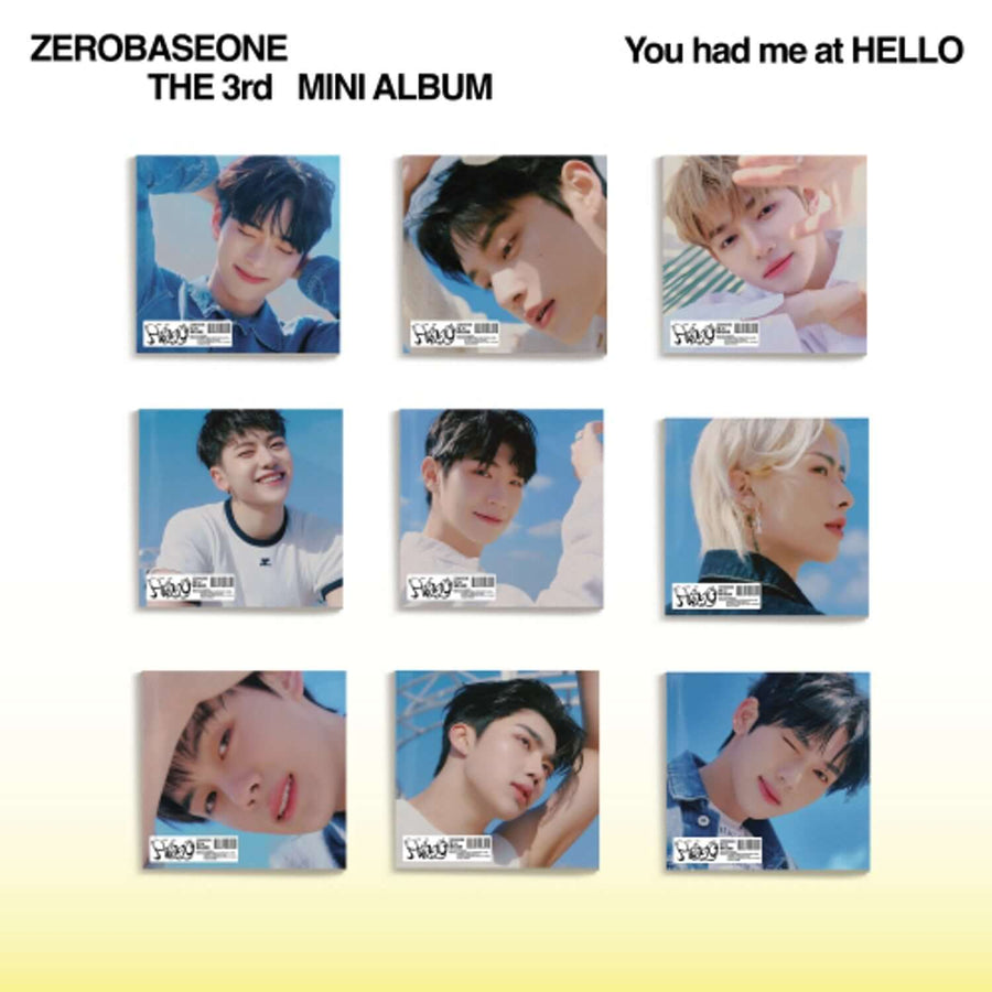 ZEROBASEONE - 3rd Album [You had me at HELLO] (Digipack ver.) (Random) - Album Kpop