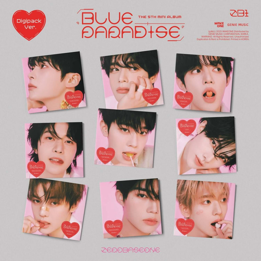 ZEROBASEONE - 5th Album [BLUE PARADISE] (Digipack Ver.) (Random) - Album Kpop