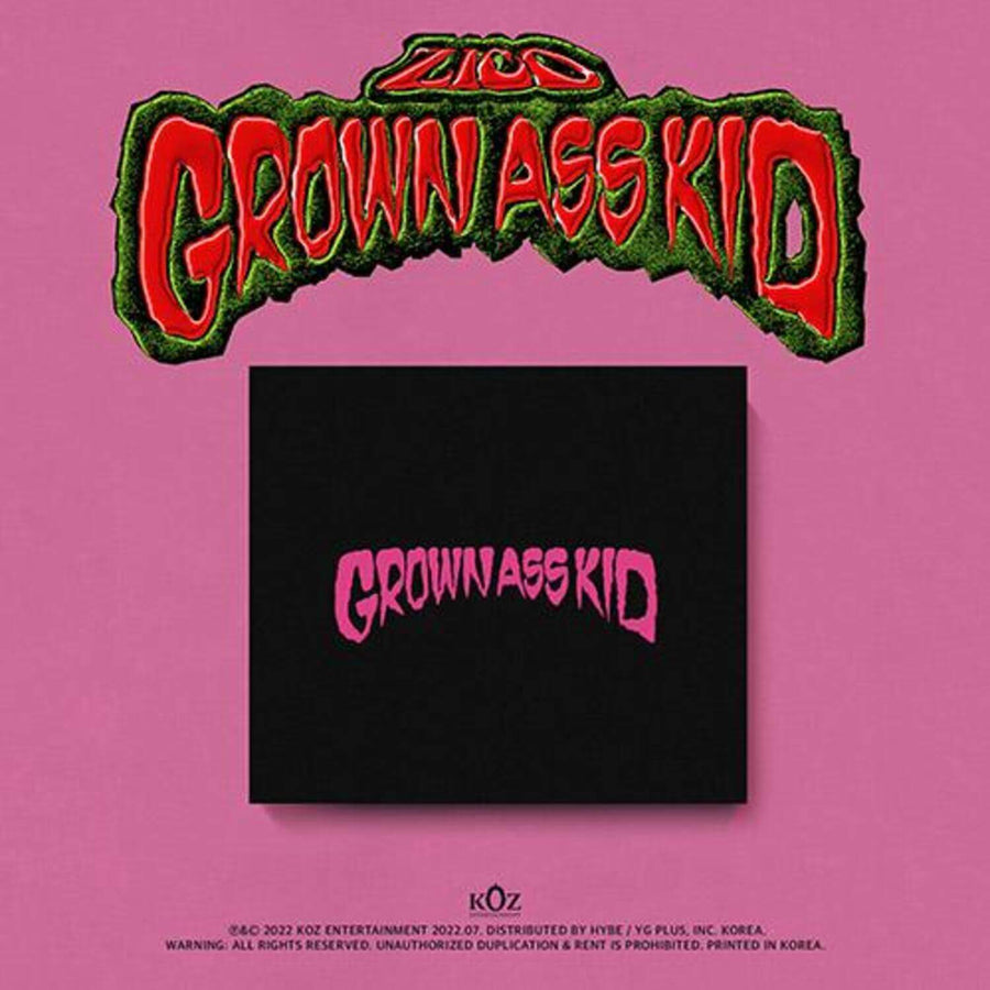 ZICO - 4th Mini Album [Grown Ass Kid] (Jewel Ver.) - Album Kpop