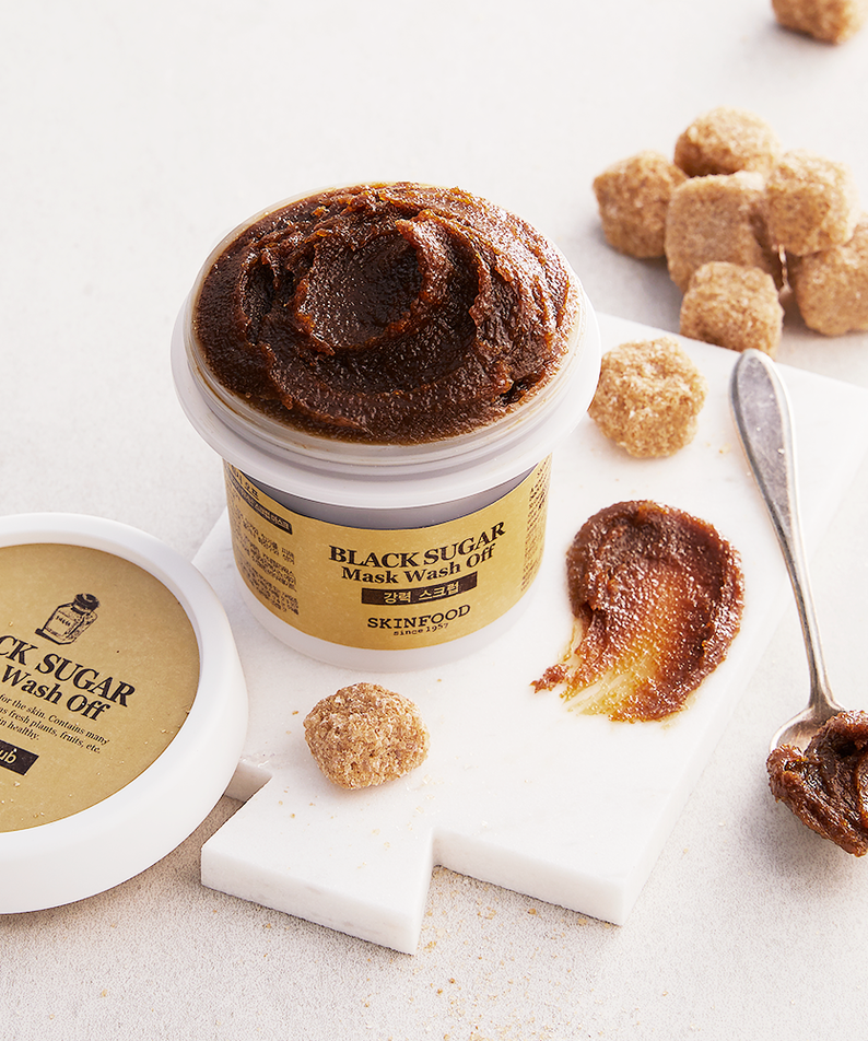 SKINFOOD Black Sugar Mask Wash Off 120g