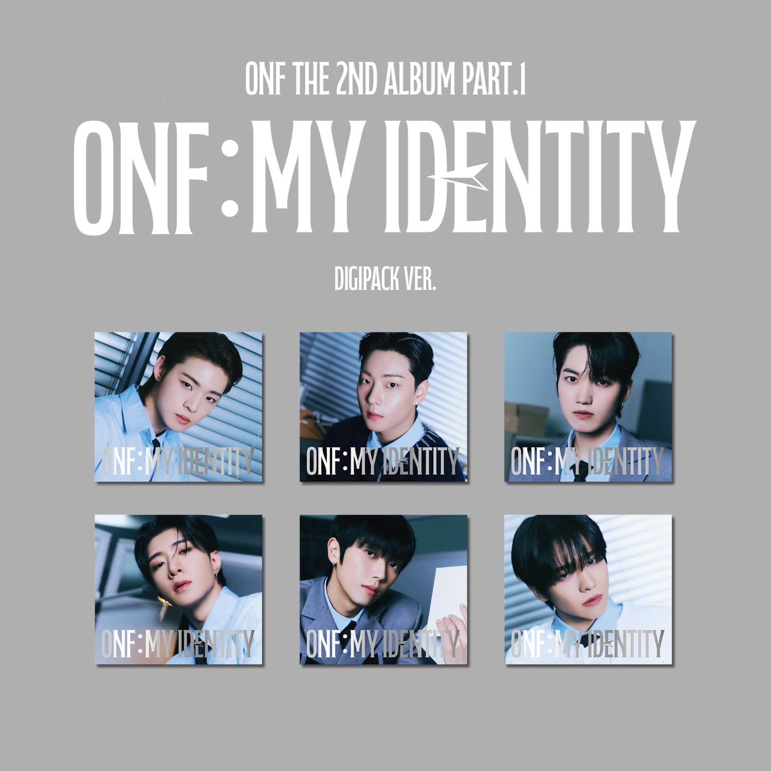 ONF - The 2nd Album Part.1 [ONF:MY IDENTITY] DIGIPACK ALBUM (Random) - Album Kpop Ma Petite Corée