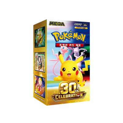 Pokémon TCG - Display 30th Celebration 20 Booster (Koreanische Version)