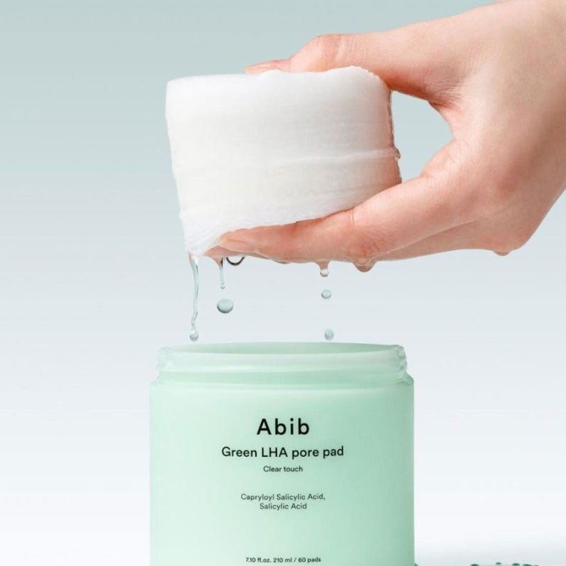 ABIB  Green LHA Pore Pad Clear Touch 60 Sheets