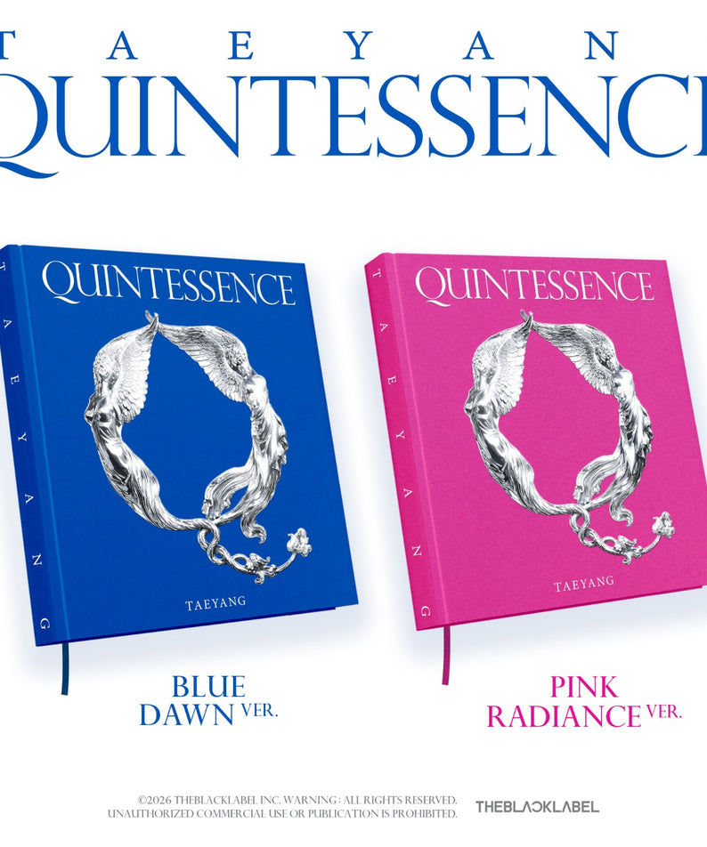 TAEYANG - QUINTESSENCE (Random 1 of 2) - Album Kpop Ma Petite Corée