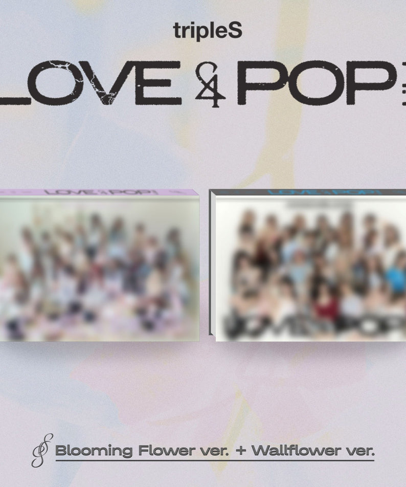 tripleS - [LOVE&POP] pt.1 (CD) (Set of 2) - Album Kpop Ma Petite Corée