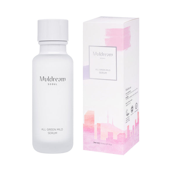 MULDREAM All Green Mild Serum Skin 110ml en stock sur Ma Petite Corée