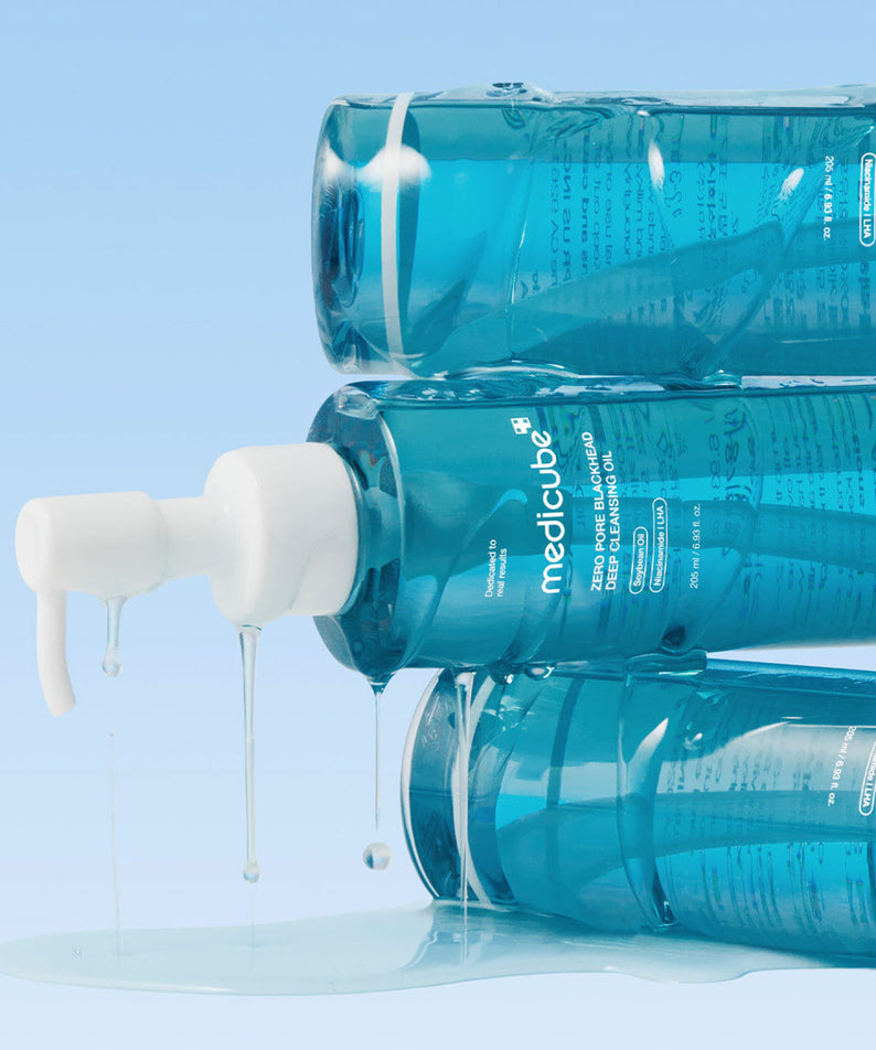 MEDICUBE Zero Pore Blackhead Deep Cleansing Oil 205ml