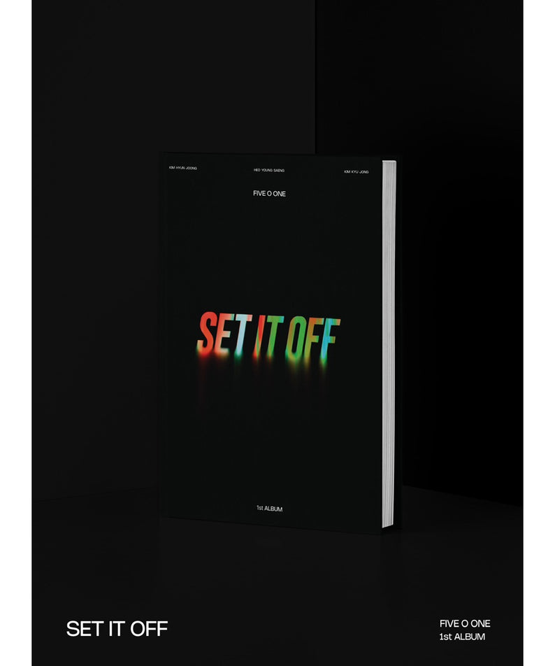 FIVE O ONE - 1st Full Album [SET IT OFF] (CD) - Album Kpop Ma Petite Corée