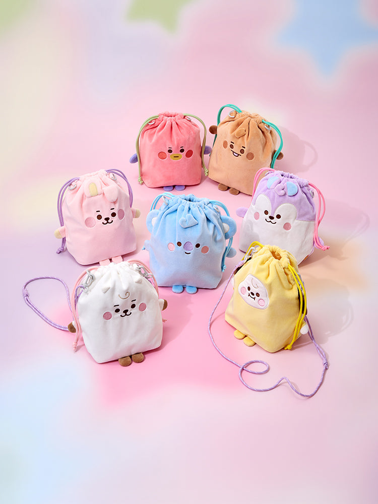 BT21 BABY JELLY SHOP Mini Sac Bandoulière à Cordon