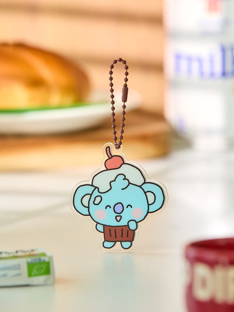 BT21 KOYA BABY Porte-clés Acrylique BAKERY SHOP