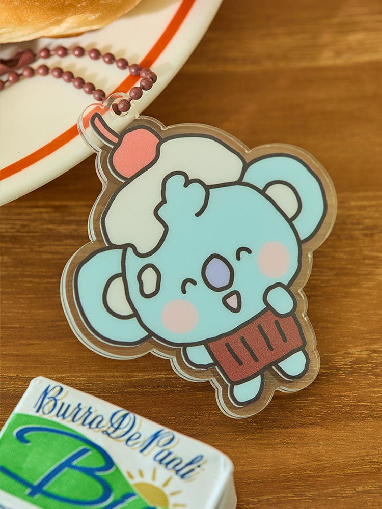 BT21 KOYA BABY Porte-clés Acrylique BAKERY SHOP