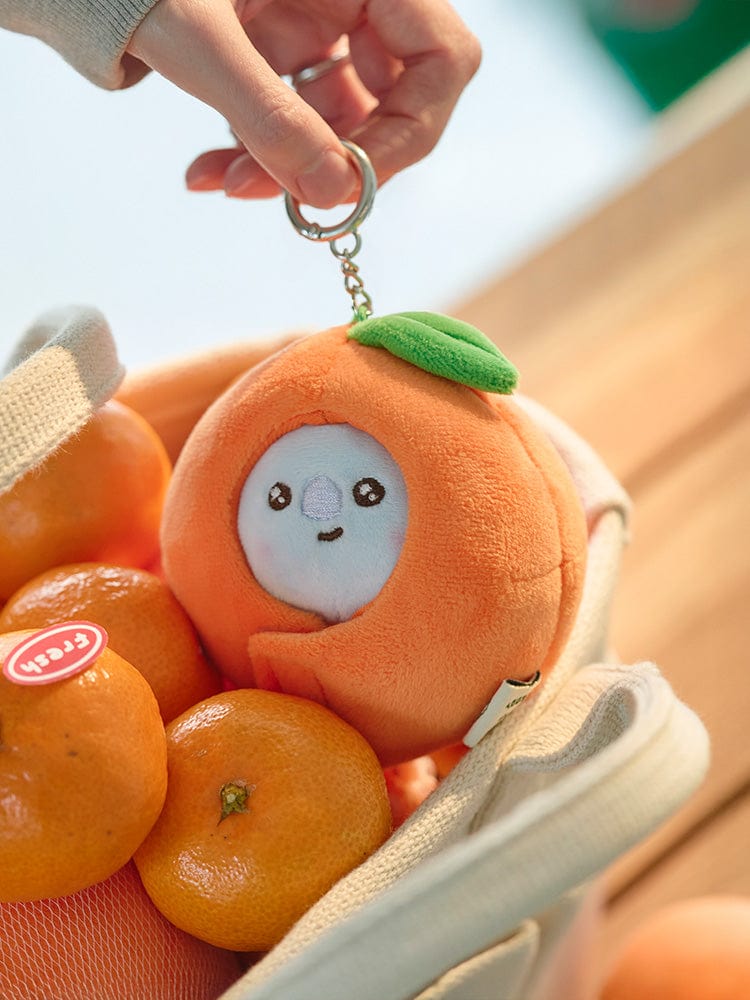 BT21 KOYA BABY Peluche Porte-clés ORANGE PARTY