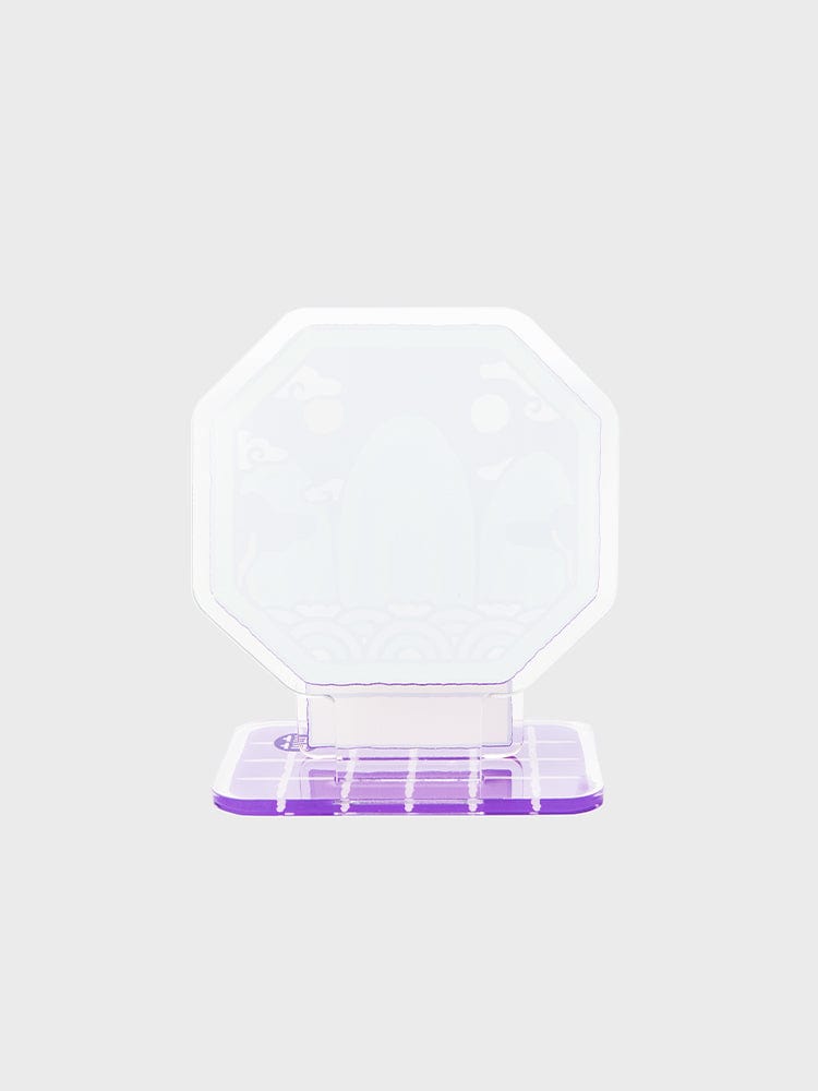 BT21 TATA BABY ACRYLIC STAND K-EDITION ver.2 : support acrylique officiel LINE FRIENDS, personnage TATA, fond clair