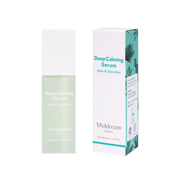 MULDREAM Deep Calming Serum Aloe&Spirulina 40ml en stock sur Ma Petite Corée