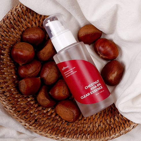 ISNTREE Chestnut AHA 8% Clear Essence 100ml on sales on our Website !