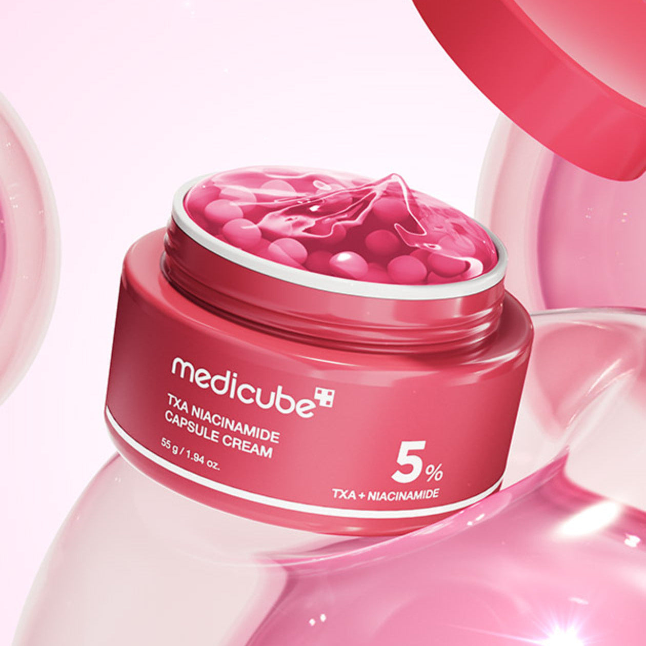 MEDICUBE Tranexamic Acid Freckle Toning Capsule Cream