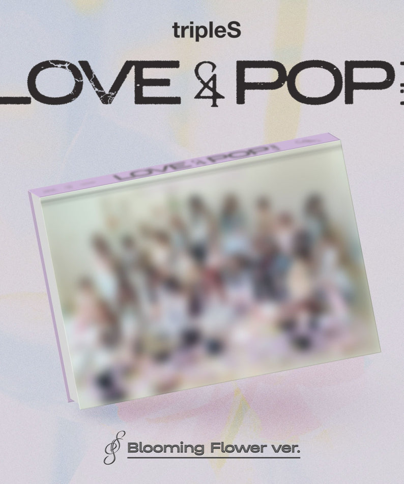 tripleS - [LOVE&POP] pt.1 (CD) (Blooming Flower ver.) - Album Kpop Ma Petite Corée