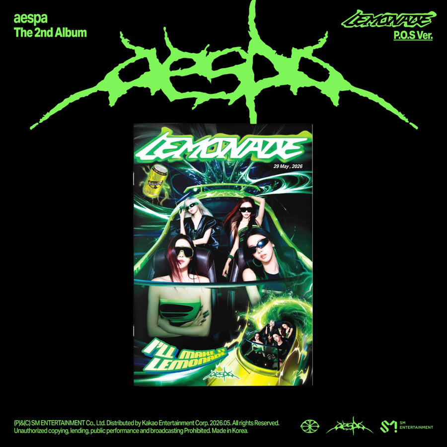aespa - 2nd Full Album [LEMONADE] (P.O.S Ver.) - Album Kpop