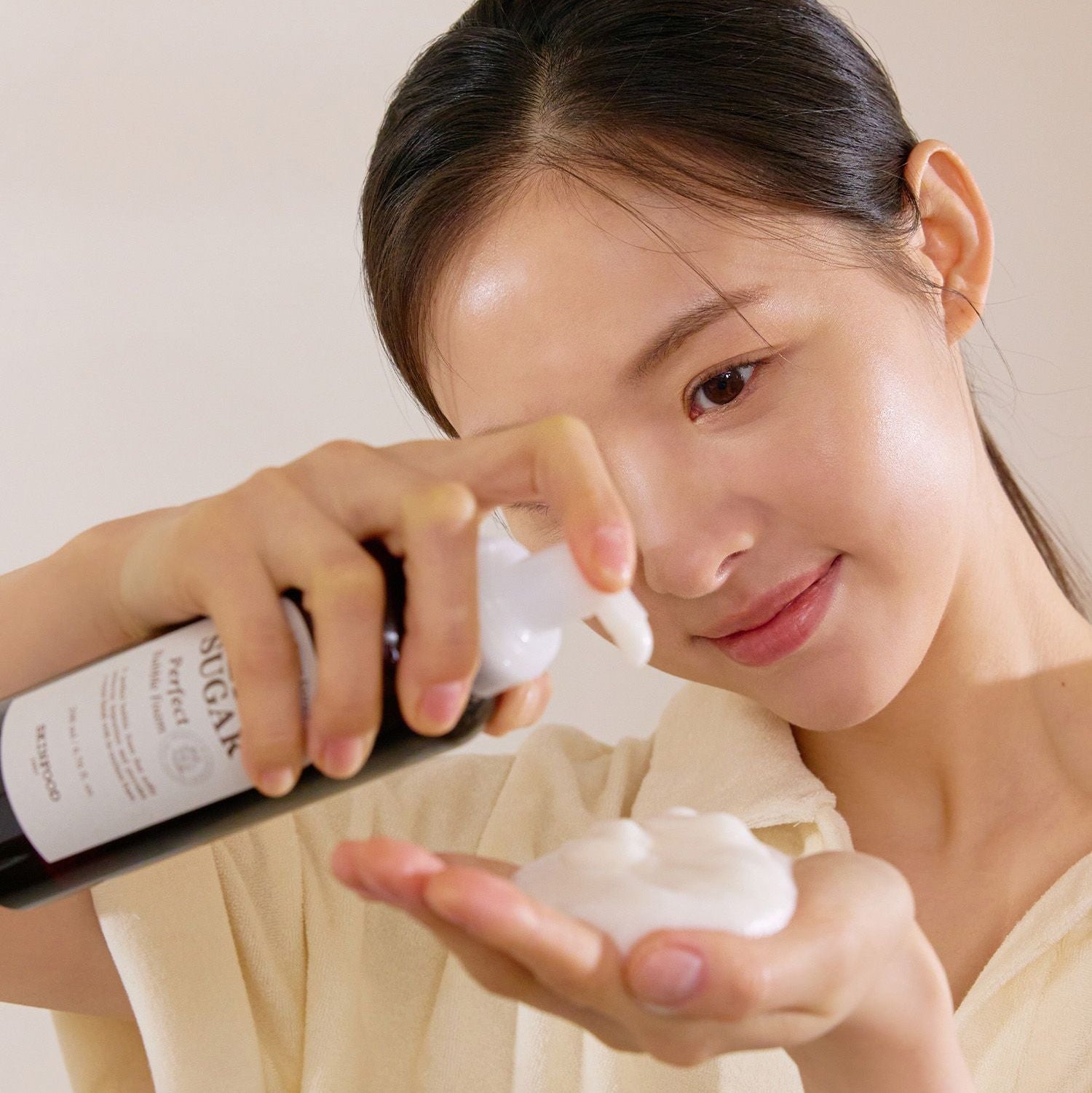 SKINFOOD Black Sugar Perfect Bubble Foam 200ml