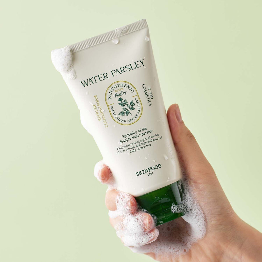 SKINFOOD Pantothenic Water Parsley Refresh Cleansing Foam 150ml