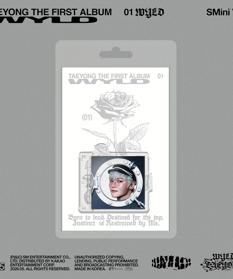 TAEYANG - 1st Full Album [WYLD] (SMini Ver.) - Album Kpop Ma Petite Corée